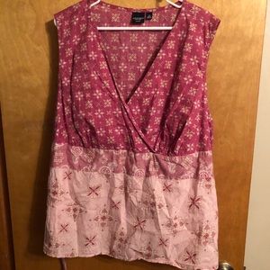 Sonoma light weight sleeveless blouse   Size 3X